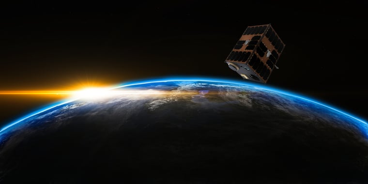 Cubesat in orbit 2